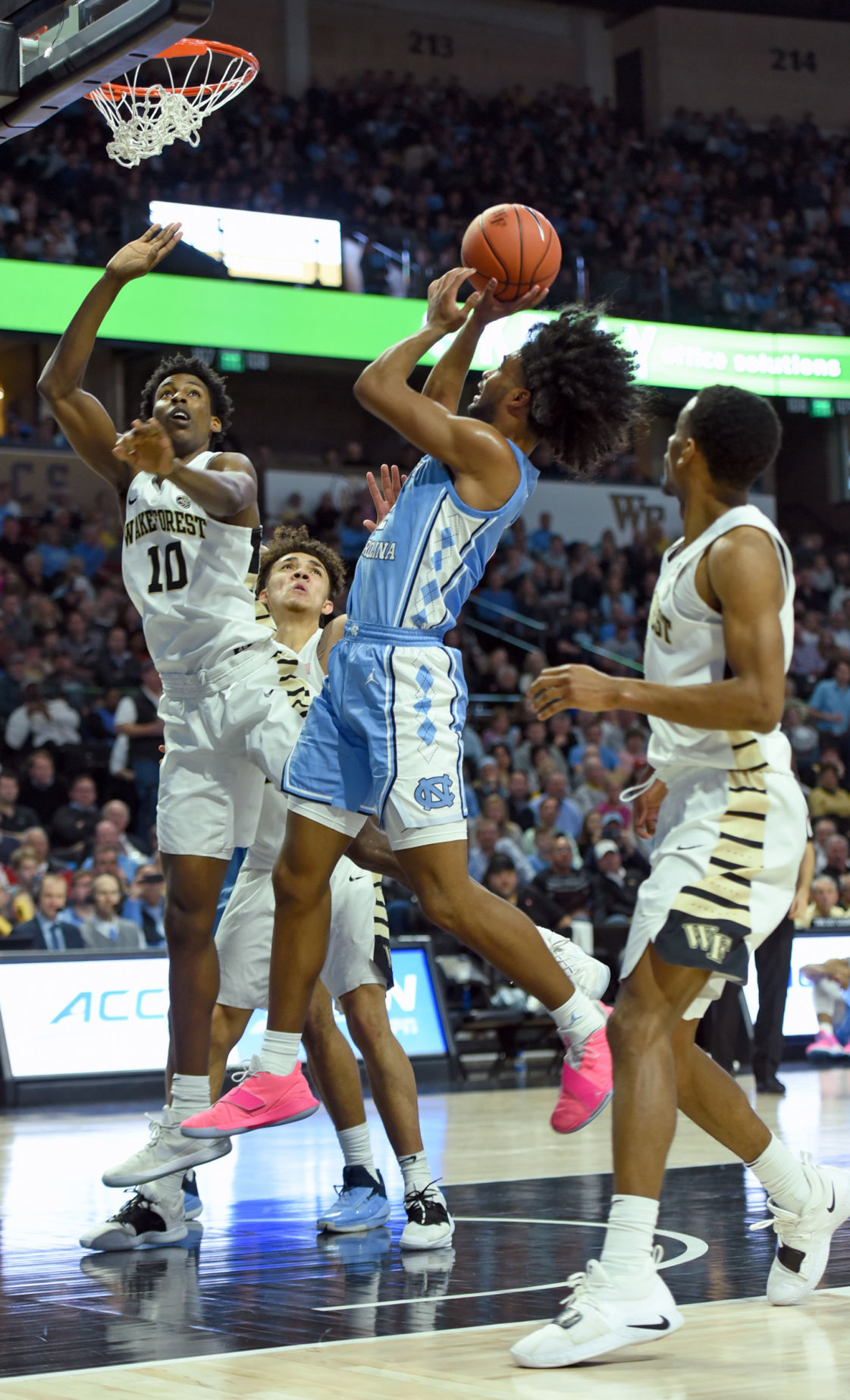 UNC Wake Forest basketball